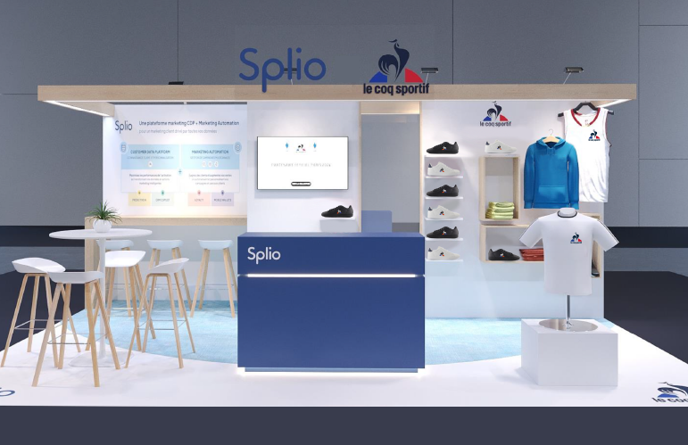 Stand Splio à la Paris Retail Week 2024