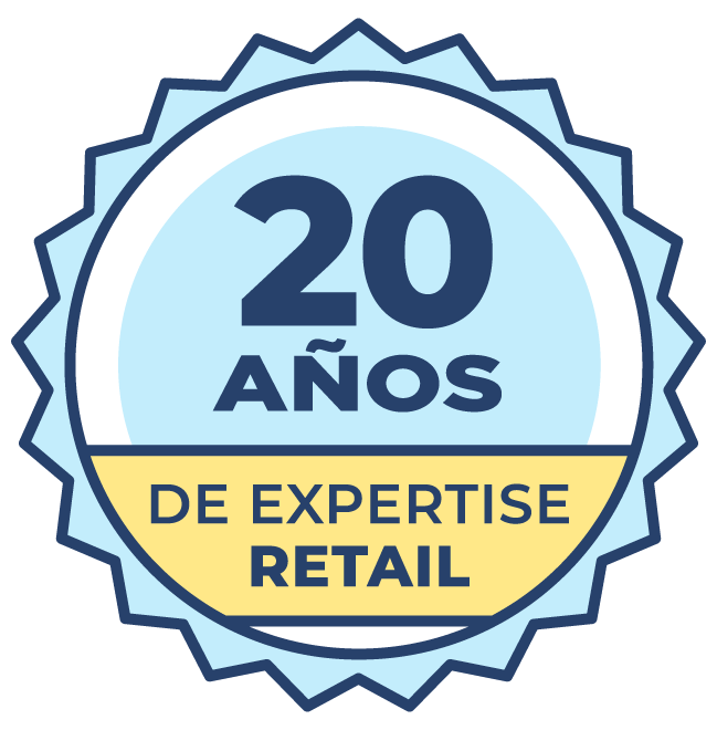 badge 20 ans expertise retail es